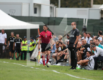 2022-08-04 - Coach Massimiliano Allegri of Juventus Fc during the pre-season friendly match between FC Juventus A and FC Juventus U23 on August 04, 2022 in Villar Perosa near Pinerolo, Italy - JUVENTUS A VS JUVENTUS B - OTHER - SOCCER