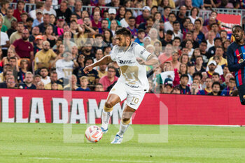 2022-08-07 - Eduardo Salvio of Pumas during the Joan Gamper Trophy football match between FC Barcelona and Pumas UNAM on August 7, 2022 at Spotify Camp Nou in Barcelona, Spain - FOOTBALL - JOAN GAMPER TROPHY - FC BARCELONA V PUMAS UNAM - OTHER - SOCCER