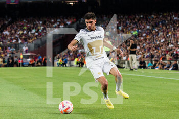 2022-08-07 - Gustavo del Prete of Pumas during the Joan Gamper Trophy football match between FC Barcelona and Pumas UNAM on August 7, 2022 at Spotify Camp Nou in Barcelona, Spain - FOOTBALL - JOAN GAMPER TROPHY - FC BARCELONA V PUMAS UNAM - OTHER - SOCCER