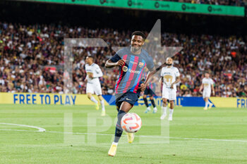 2022-08-07 - Ansu Fati of FC Barcelona during the Joan Gamper Trophy football match between FC Barcelona and Pumas UNAM on August 7, 2022 at Spotify Camp Nou in Barcelona, Spain - FOOTBALL - JOAN GAMPER TROPHY - FC BARCELONA V PUMAS UNAM - OTHER - SOCCER