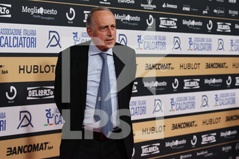 2022-10-17 - Giancarlo Abete President LND during the Gran Gala del Calcio AIC 2022 at Rho Fiera Milano, Milan, Italy on October 17, 2022 - GRAN GALA DEL CALCIO AIC PRESENTED BY HUBLOT E BANCOMAT - OTHER - SOCCER