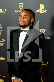2022-10-17 - Christopher Nkunku during the red carpet ceremony of the Ballon d'Or (Golden Ball) France Football 2022 on October 17, 2022 at Theatre du Chatelet in Paris, France - FOOTBALL - BALLON D'OR 2022 - RED CARPET CEREMONY - OTHER - SOCCER