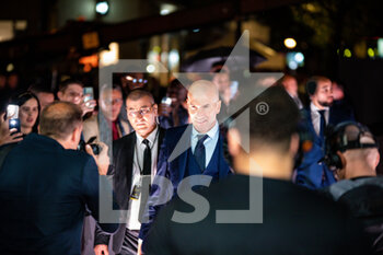 2022-10-17 - Zinedine Zidane during the red carpet ceremony of the Ballon d'Or (Golden Ball) France Football 2022 on October 17, 2022 at Theatre du Chatelet in Paris, France - FOOTBALL - BALLON D'OR 2022 - RED CARPET CEREMONY - OTHER - SOCCER