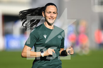 2022-11-14 - Assistant of Referee Veronica Vettorel (ITA)  during the International Friendly Match between Italy WU23 and England WU23 at the stadio Tre Fontane on 14th of November, 2022 in Rome, Italy. - U23 WOMEN - ITALY VS ENGLAND - FRIENDLY MATCH - SOCCER