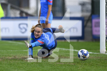 2022-11-14 - Francesca De Bona of Italy WU23 during the International Friendly Match between Italy WU23 and England WU23 at the stadio Tre Fontane on 14th of November, 2022 in Rome, Italy. - U23 WOMEN - ITALY VS ENGLAND - FRIENDLY MATCH - SOCCER