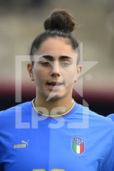 2022-11-14 - Bianca Vergani of Italy WU23 during the International Friendly Match between Italy WU23 and England WU23 at the stadio Tre Fontane on 14th of November, 2022 in Rome, Italy. - U23 WOMEN - ITALY VS ENGLAND - FRIENDLY MATCH - SOCCER