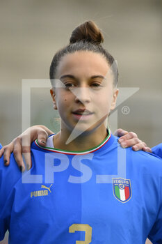 2022-11-14 - Chiara Robustellini of Italy WU23 during the International Friendly Match between Italy WU23 and England WU23 at the stadio Tre Fontane on 14th of November, 2022 in Rome, Italy. - U23 WOMEN - ITALY VS ENGLAND - FRIENDLY MATCH - SOCCER
