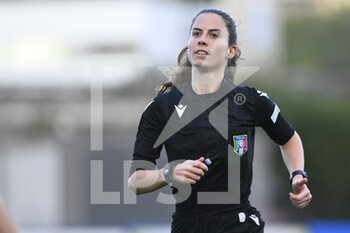 2022-11-14 - Referee Silvia Stavagna (ITA) during the International Friendly Match between Italy WU23 and England WU23 at the stadio Tre Fontane on 14th of November, 2022 in Rome, Italy. - U23 WOMEN - ITALY VS ENGLAND - FRIENDLY MATCH - SOCCER