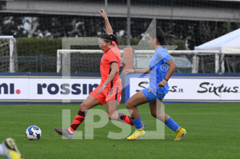 2022-11-14 - Mel Filis of England WU23 during the International Friendly Match between Italy WU23 and England WU23 at the stadio Tre Fontane on 14th of November, 2022 in Rome, Italy. - U23 WOMEN - ITALY VS ENGLAND - FRIENDLY MATCH - SOCCER