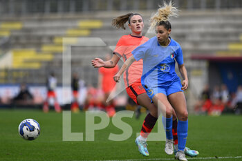 2022-11-14 - Emma Severini of Italy WU23 during the International Friendly Match between Italy WU23 and England WU23 at the stadio Tre Fontane on 14th of November, 2022 in Rome, Italy. - U23 WOMEN - ITALY VS ENGLAND - FRIENDLY MATCH - SOCCER
