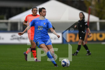 2022-11-14 - Alice Berti of Italy WU23 during the International Friendly Match between Italy WU23 and England WU23 at the stadio Tre Fontane on 14th of November, 2022 in Rome, Italy. - U23 WOMEN - ITALY VS ENGLAND - FRIENDLY MATCH - SOCCER