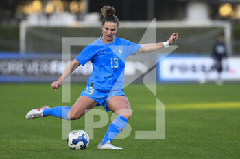 2022-11-14 - Chiara Pucci of Italy WU23 during the International Friendly Match between Italy WU23 and England WU23 at the stadio Tre Fontane on 14th of November, 2022 in Rome, Italy. - U23 WOMEN - ITALY VS ENGLAND - FRIENDLY MATCH - SOCCER