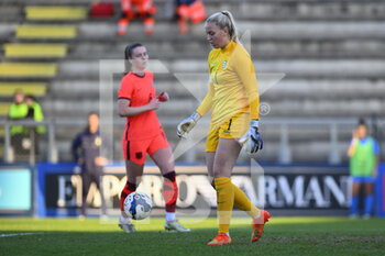 2022-11-14 - Emily Ramsey of England WU23 during the International Friendly Match between Italy WU23 and England WU23 at the stadio Tre Fontane on 14th of November, 2022 in Rome, Italy. - U23 WOMEN - ITALY VS ENGLAND - FRIENDLY MATCH - SOCCER