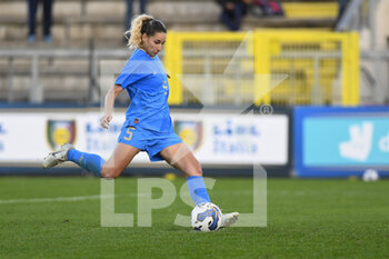 2022-11-14 - Emma Severini of Italy WU23 during the International Friendly Match between Italy WU23 and England WU23 at the stadio Tre Fontane on 14th of November, 2022 in Rome, Italy. - U23 WOMEN - ITALY VS ENGLAND - FRIENDLY MATCH - SOCCER