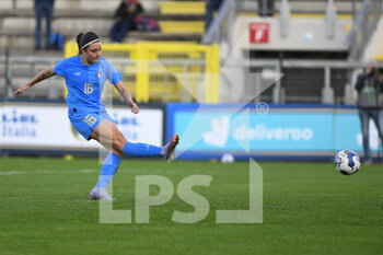 2022-11-14 - Elisa Mariani of Italy WU23 during the International Friendly Match between Italy WU23 and England WU23 at the stadio Tre Fontane on 14th of November, 2022 in Rome, Italy. - U23 WOMEN - ITALY VS ENGLAND - FRIENDLY MATCH - SOCCER