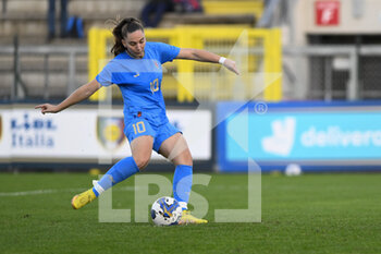 2022-11-14 - Alice Regazzoli of Italy WU23 during the International Friendly Match between Italy WU23 and England WU23 at the stadio Tre Fontane on 14th of November, 2022 in Rome, Italy. - U23 WOMEN - ITALY VS ENGLAND - FRIENDLY MATCH - SOCCER