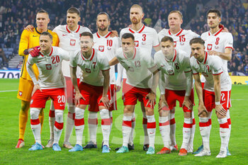 2022-03-24 - Team of Poland ahead of the International Friendly football match between Scotland and Poland on March 24, 2022 at Hampden Park in Glasgow, Scotland - SCOTLAND VS POLAND - FRIENDLY MATCH - SOCCER