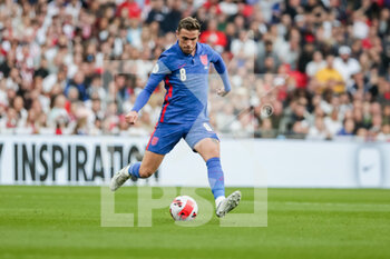 2022-03-26 - LONDON, ENGLAND - MARCH 26: during the international friendly match between England and Switzerland at Wembley Stadium on March 26, 2022 in London, United Kingdom. Jordan Henderson of England in action - ENGLAND VS SWITZERLAND - FRIENDLY MATCH - SOCCER