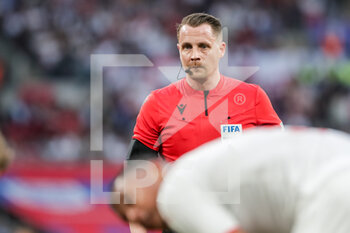 2022-03-26 - LONDON, ENGLAND - MARCH 26: during the international friendly match between England and Switzerland at Wembley Stadium on March 26, 2022 in London, United Kingdom. referee Andreas Ekberg during the game - ENGLAND VS SWITZERLAND - FRIENDLY MATCH - SOCCER