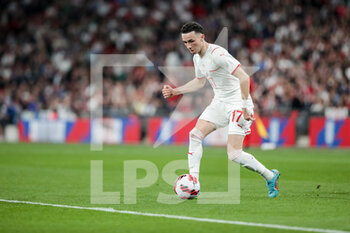2022-03-26 - LONDON, ENGLAND - MARCH 26: during the international friendly match between England and Switzerland at Wembley Stadium on March 26, 2022 in London, United Kingdom. Ruben Vargas of Switzerland in action - ENGLAND VS SWITZERLAND - FRIENDLY MATCH - SOCCER