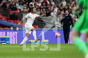 2022-03-26 - LONDON, ENGLAND - MARCH 26: during the international friendly match between England and Switzerland at Wembley Stadium on March 26, 2022 in London, United Kingdom. Kevin Mbabu of Switzerland in action - ENGLAND VS SWITZERLAND - FRIENDLY MATCH - SOCCER