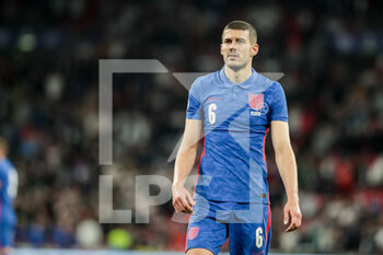 2022-03-26 - LONDON, ENGLAND - MARCH 26: during the international friendly match between England and Switzerland at Wembley Stadium on March 26, 2022 in London, United Kingdom. Conor Coady of England during th game - ENGLAND VS SWITZERLAND - FRIENDLY MATCH - SOCCER