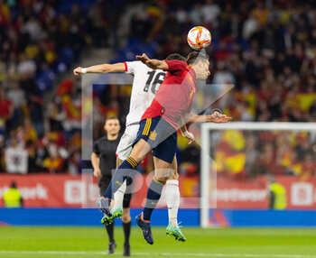 2022-03-26 - Sokol Cikalleshi of Albania during the International Friendly football match between Spain and Albania on March 26, 2022 at RCDE Stadium in Barcelona, Spain - 2022 - SPAIN VS ALBANIA - FRIENDLY MATCH - SOCCER