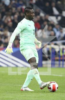 2022-03-25 - Goalkeeper of Ivory Coast Badra Ali Sangare during the International Friendly football match between France and Ivory Coast on March 25, 2022 at Stade Velodrome in Marseille, France - FRANCE VS IVORY COAST - FRIENDLY MATCH - SOCCER