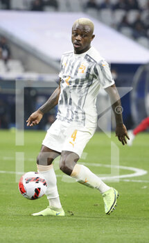2022-03-25 - Jean Michael Seri of Ivory Coast during the International Friendly football match between France and Ivory Coast on March 25, 2022 at Stade Velodrome in Marseille, France - FRANCE VS IVORY COAST - FRIENDLY MATCH - SOCCER