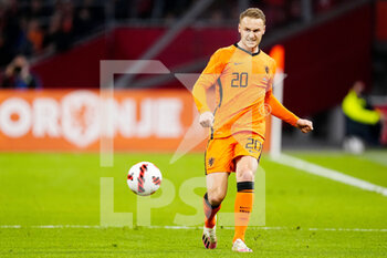 2022-03-26 - Teun Koopmeiners of the Netherlands during the International Friendly football match between Netherlands and Denmark on March 26, 2022 at the Johan Cruijff ArenA in Amsterdam, Netherlands - NETHERLANDS VS DENMARK - FRIENDLY MATCH - SOCCER
