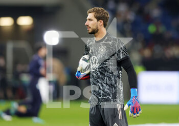 2022-03-26 - Kevin Trapp of Germany warms up during the International Friendly football match between Germany and Israel on March 26, 2022 at PreZero Arena in Sinsheim, Germany - GERMANY VS ISRAEL - FRIENDLY MATCH - SOCCER