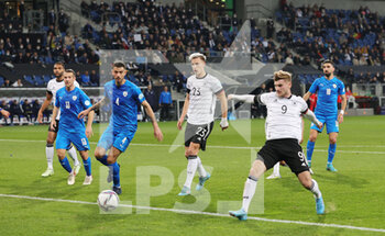 2022-03-26 - Timo Werner of Germany scores a goal 2-0 during the International Friendly football match between Germany and Israel on March 26, 2022 at PreZero Arena in Sinsheim, Germany - GERMANY VS ISRAEL - FRIENDLY MATCH - SOCCER