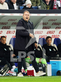 2022-03-26 - Germany head coach Hans-Dieter "Hansi" Flick during the International Friendly football match between Germany and Israel on March 26, 2022 at PreZero Arena in Sinsheim, Germany - GERMANY VS ISRAEL - FRIENDLY MATCH - SOCCER