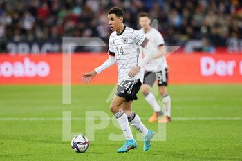 2022-03-26 - Jamal Musiala of Germany during the International Friendly football match between Germany and Israel on March 26, 2022 at PreZero Arena in Sinsheim, Germany - GERMANY VS ISRAEL - FRIENDLY MATCH - SOCCER