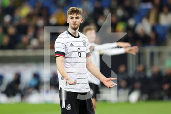 2022-03-26 - Anton Stach of Germany during the International Friendly football match between Germany and Israel on March 26, 2022 at PreZero Arena in Sinsheim, Germany - GERMANY VS ISRAEL - FRIENDLY MATCH - SOCCER