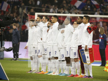 2022-03-29 - Team France poses before the International Friendly football match between France and South Africa on March 29, 2022 at Stade Pierre Mauroy in Villeneuve-d'Ascq near Lille, France - FRANCE VS SOUTH AFRICA - FRIENDLY MATCH - SOCCER