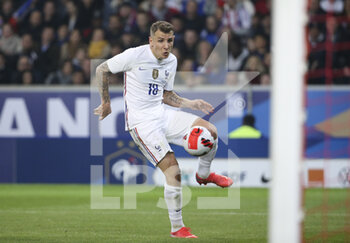 2022-03-29 - Lucas Digne of France during the International Friendly football match between France and South Africa on March 29, 2022 at Stade Pierre Mauroy in Villeneuve-d'Ascq near Lille, France - FRANCE VS SOUTH AFRICA - FRIENDLY MATCH - SOCCER