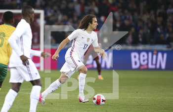 2022-03-29 - Matteo Guendouzi of France during the International Friendly football match between France and South Africa on March 29, 2022 at Stade Pierre Mauroy in Villeneuve-d'Ascq near Lille, France - FRANCE VS SOUTH AFRICA - FRIENDLY MATCH - SOCCER