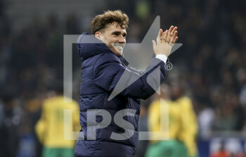 2022-03-29 - Antoine Griezmann of France salutes the supporters following the International Friendly football match between France and South Africa on March 29, 2022 at Stade Pierre Mauroy in Villeneuve-d'Ascq near Lille, France - FRANCE VS SOUTH AFRICA - FRIENDLY MATCH - SOCCER