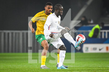 2022-03-29 - N'Golo KANTE of France during the International Friendly football match between France and South Africa on March 29, 2022 at Pierre Mauroy stadium in Villeneuve-d'Ascq near Lille, France - FRANCE VS SOUTH AFRICA - FRIENDLY MATCH - SOCCER