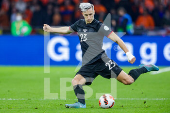 2022-03-29 - Nico Schlotterbeck of Germany during the International Friendly football match between Netherlands and Germany on March 29, 2022 at the Johan Cruijff ArenA in Amsterdam, Netherlands - NETHERLANDS VS GERMANY - FRIENDLY MATCH - SOCCER