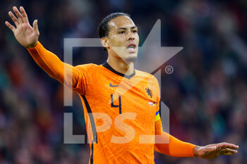 2022-03-29 - Virgil van Dijk of the Netherlands during the International Friendly football match between Netherlands and Germany on March 29, 2022 at the Johan Cruijff ArenA in Amsterdam, Netherlands - NETHERLANDS VS GERMANY - FRIENDLY MATCH - SOCCER
