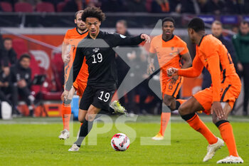 2022-03-29 - Leroy Sane of Germany during the International Friendly football match between Netherlands and Germany on March 29, 2022 at the Johan Cruijff ArenA in Amsterdam, Netherlands - NETHERLANDS VS GERMANY - FRIENDLY MATCH - SOCCER