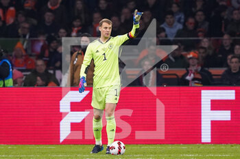 2022-03-29 - Manuel Neuer of Germany during the International Friendly football match between Netherlands and Germany on March 29, 2022 at the Johan Cruijff ArenA in Amsterdam, Netherlands - NETHERLANDS VS GERMANY - FRIENDLY MATCH - SOCCER