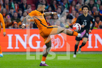 2022-03-29 - Memphis Depay of the Netherlands during the International Friendly football match between Netherlands and Germany on March 29, 2022 at the Johan Cruijff ArenA in Amsterdam, Netherlands - NETHERLANDS VS GERMANY - FRIENDLY MATCH - SOCCER