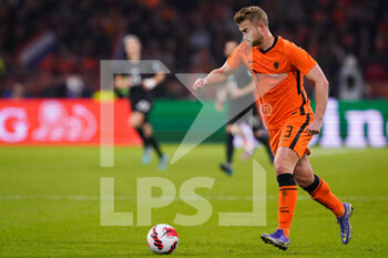 2022-03-29 - Matthijs de Ligt of the Netherlands during the International Friendly football match between Netherlands and Germany on March 29, 2022 at the Johan Cruijff ArenA in Amsterdam, Netherlands - NETHERLANDS VS GERMANY - FRIENDLY MATCH - SOCCER