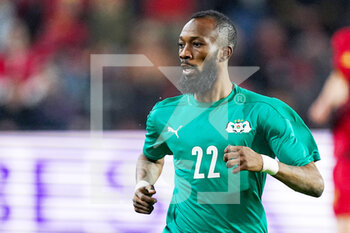 2022-03-29 - Ibrahim Blati Toure of Burkina Faso during the International Friendly football match between Belgium and Burkina Faso on March 29, 2022 at Lotto Park in Brussel, Belgium - BELGIUM VS BURKINA FASO - FRIENDLY MATCH - SOCCER
