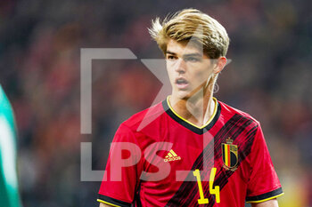2022-03-29 - Charles de Ketelaere of Belgium during the International Friendly football match between Belgium and Burkina Faso on March 29, 2022 at Lotto Park in Brussel, Belgium - BELGIUM VS BURKINA FASO - FRIENDLY MATCH - SOCCER