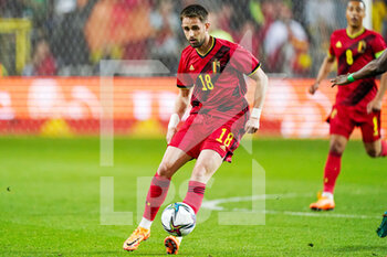 2022-03-29 - Adnan Januzaj of Belgium during the International Friendly football match between Belgium and Burkina Faso on March 29, 2022 at Lotto Park in Brussel, Belgium - BELGIUM VS BURKINA FASO - FRIENDLY MATCH - SOCCER