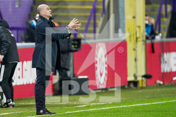 2022-03-29 - Head coach Roberto Martinez of Belgium during the International Friendly football match between Belgium and Burkina Faso on March 29, 2022 at Lotto Park in Brussel, Belgium - BELGIUM VS BURKINA FASO - FRIENDLY MATCH - SOCCER